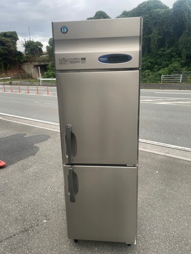 ■中古品 ホシザキ 縦型冷蔵庫 HR-63Z ２枚扉 2016年 100V 630x800x1890㎜ 動作問題なし■
