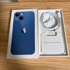 本日値下げ】iPhone13 mini ブルー 128GB SIMフリー バッテリー81%