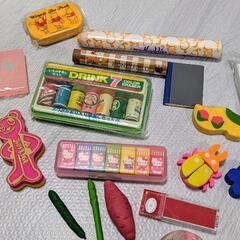 【まとめて♡】デザイン消しゴム＆マトリョーシカ♡詰め合わせBOX【子ども向け】の画像