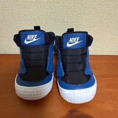 タグ付き！Nike JORDAN 1 CRIB BOOTIE 青/黒 ベビーシューズの画像