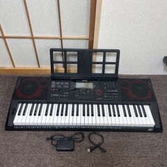 〓〓 売約済〆受付終了 〓〓■特売■CASIO CT-X3000 カシオ 電子キーボード 61鍵盤 ハイスペック ACアダプター 譜面立て ブラック 2020年製