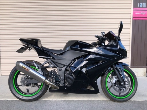低走行　KAWASAKI ニンジャ250R EX250K レーサー　オールペイント　NOJIMAマフラー　サブコン装着　保安部品装着　油脂類交換