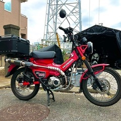 【低走行ヨシムラマフラー付！】 ハンターカブ CT125 JA6...