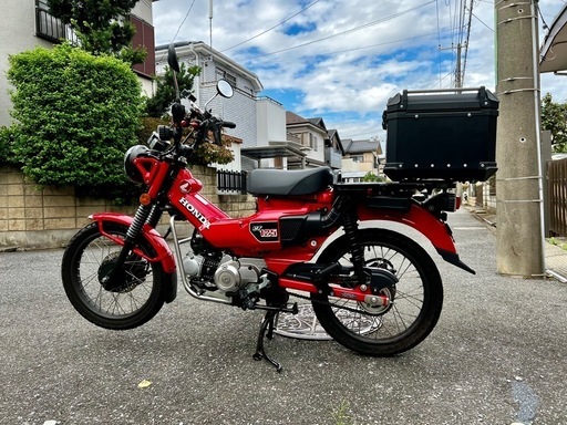 【低走行ヨシムラマフラー付！】 ハンターカブ CT125 JA65 レッド