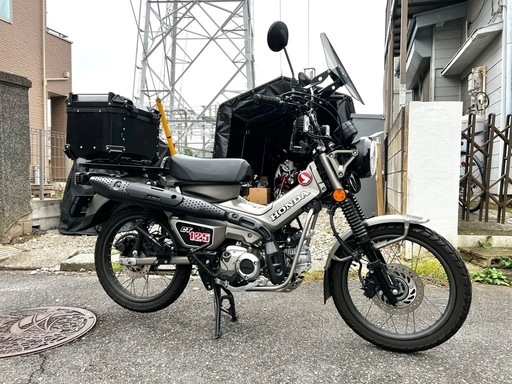 【2116km！自賠責3年以上！】ハンターカブ CT125 JA65 シルバー