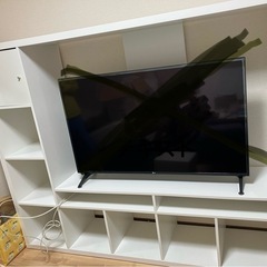 ikea テレビ台　ラップランド　ホワイト