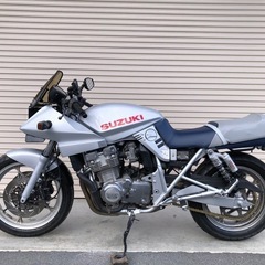 商談中❗️SUZUKI GSX400S 刀400 GK77A 機関良好　消耗品・油脂類交換　キャブレターOH イグナイターリビルド交換　スプロケット交換済みの画像