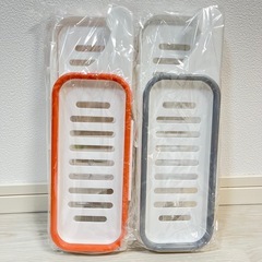 洗面所浴室棚 コーナーラック 水回り プラスチック棚 水切り 穴あけ不要の画像
