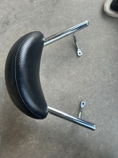 アドレスv125s用バックレスト