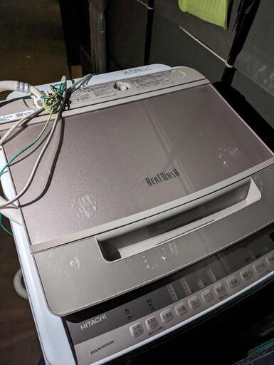 洗濯機　８キロ　HITACHI/洗濯機 ビートウォッシュ