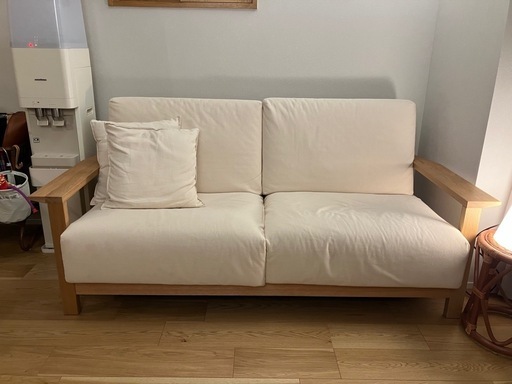 無印良品の2.5シーターのソファー