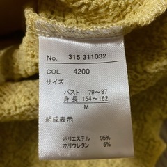 【2、3回程着用】レディース　トップス　の画像