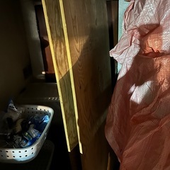 オレンジ合板パネル2枚セットの画像