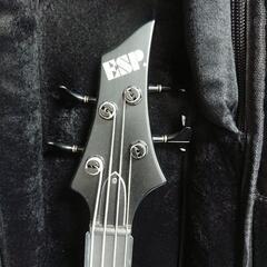 ベース bass 4弦 ESP FOREST-STD #BKS 楽器 エレキベース ケース付の画像