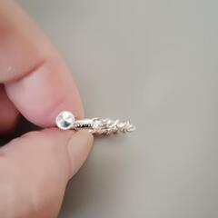 ヴィンテージ アンティーク エイボン フープ イヤリング