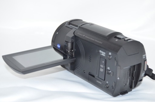 【 極美品 | 動作保証 】 SONY ハンディカム FDR-AX45 ブラック 【 SDカード 256GB 付属品多数 】