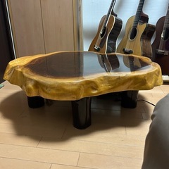 一枚物の木　テーブルの画像