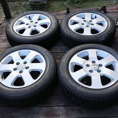 日産セレナ純正アルミホイール4本セット16インチ6J+45の画像
