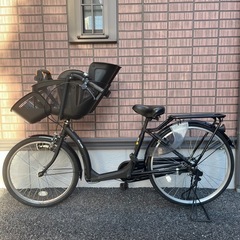 自転車 26インチ　チャイルドシート付き　