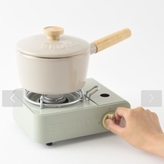 BRUNO カセットコンロミニ グリーンの画像