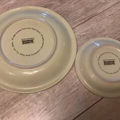 バーバパパの皿2枚　used　ダンキンドーナツ　DUNKIN' DONUTSの画像
