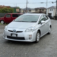 トヨタ　プリウス　平成22年　走行距離4万キロ　車検2年間　ナビ...