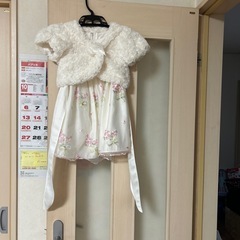 120女児発表会結婚式ワンピース