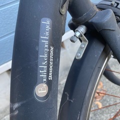 自転車2台の画像