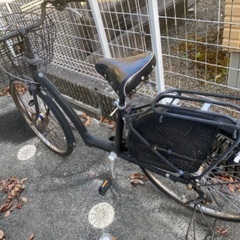 自転車2台の画像
