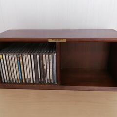 木製CDラック、コミックラックの画像