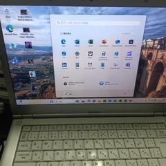 【実用品】レッツノート14寸第8世代+8GB+新品256GB+W...