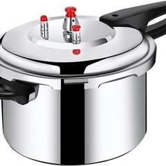 【新品・未使用】圧力鍋 三重底スイッチ式 ガス火(10.8L(9...