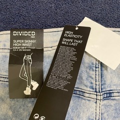 H&M スキニーデニム34の画像