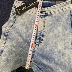 H&M スキニーデニム34の画像