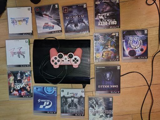 PS3本体とソフト  HDMI付き
