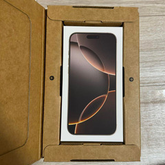 【新品未開封】iPhone16 ProMax 512GB デザー...
