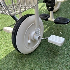 ♥️三輪車カゴ付き　ホワイト♥️の画像