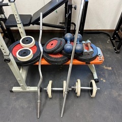筋トレ器具一式の画像