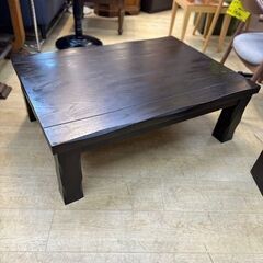 家具調 こたつ ダークブラウン 木目模様☆横幅105cm×奥行7...