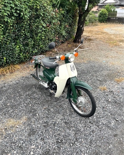 906.　動画あり　ホンダ　スーパーカブ　3速　FI  原付　バイク　50cc   車体