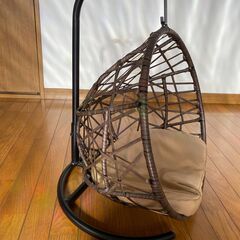 ハンギングベッド 猫用 洗える クッション付きの画像