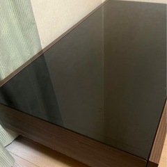 ガラスセンターテーブル
