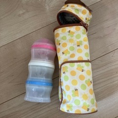 （写真追加あり）離乳食準備セット　哺乳瓶　哺乳瓶ケース　ミルクストッカーの画像