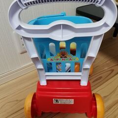 アンパンマン　買い物　カート　オモチャの画像
