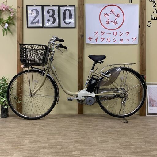 230整備済新基準良品パナソニックー6.6ah長押し５点灯 26インチ 中古車