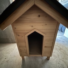 大工さんが作った犬小屋