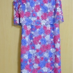 美品⭐︎ グレースコンチネンタル 花柄レース ワンピース ドレス 36