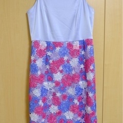 美品⭐︎ グレースコンチネンタル 花柄レース ワンピース ドレス 36の画像