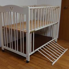 可愛いです　標準サイズベビーベッド