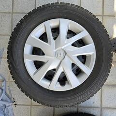 ホンダ純正　175/65R14　鉄ホイール付スタッドレス　フィット等
